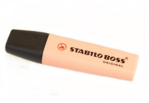 Stabilo Highlighter Boss Original Pastel Orange