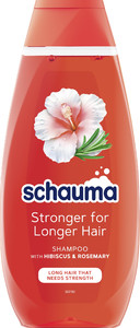 SCHAUMA Stronger for Longer Hair Shampoo Hibiscus & Rosemary 400 ml