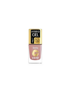 Delia Cosmetics Coral Hybrid Gel Nail Polish no. 43  11ml