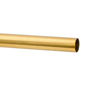 Curtain Pole 19 mm 240 cm, brass