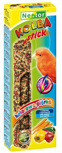 Nestor Classic Stick for Canaries with Peppers & Carrots 2-pack