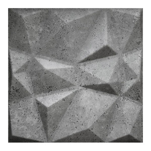 Decosa Wall Panel Montego 8 Panels x 50x50cm/2sqm, graphite