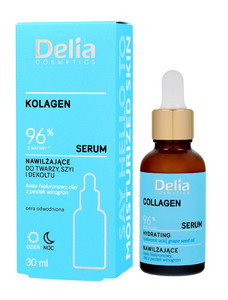 Delia Collagen Moisturising Face Serum 96% Natural 30ml