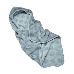 LEANDER Hoodie Hooded Towel, blueberry