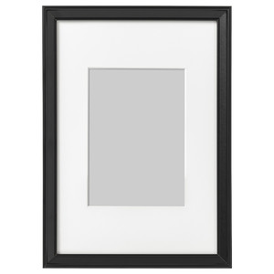 KNOPPÄNG Frame, black, 21x30 cm