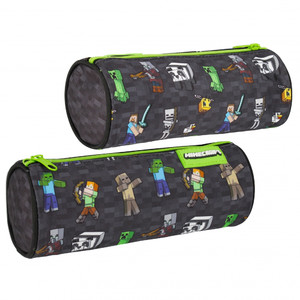 Pencil Case Barrel Minecraft 1pc