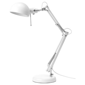FORSÅ Work lamp, white
