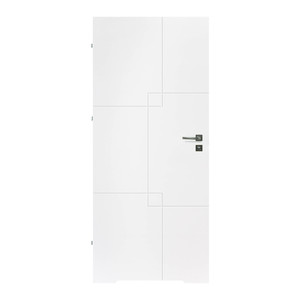 Internal Door with Undercut Exmoor Piazze 80, left, white