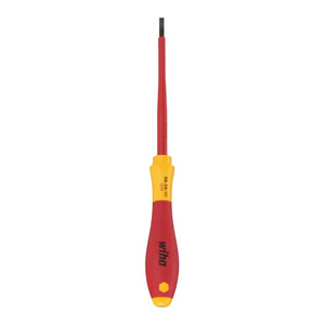 Wiha VDE Insulated Slotted Screwdriver 3.5 x 100mm