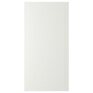 STENSUND Door, white, 60x120 cm