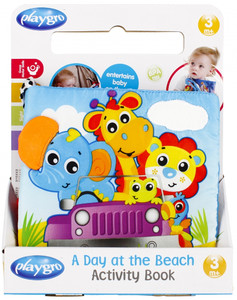 Playgro A Day At The Beach Activity Book 3m+