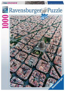 Ravensburger Jigsaw Puzzle Barcelona From Above 1000pcs 14+