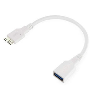 Unitek Cable USB3.0 - microUSB Y-C453 20cm, white