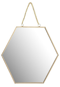 Mirror Hexa Gold M