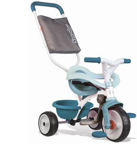 Smoby Tricycle Be Move Comfort, blue-grey, 10m+