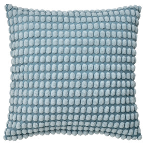 SVARTPOPPEL Cushion cover, pale blue, 50x50 cm