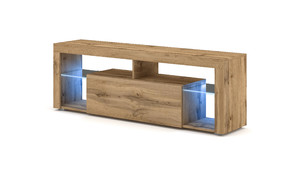 TV Cabinet Everest 140 (Hugo), wotan oak, LED EU