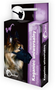 CHABA Universal Adjustable Nylon Muzzle dor Dogs Size 7