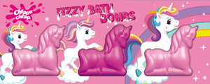 Fizzy Bath Bombs Unicorns 3pcs