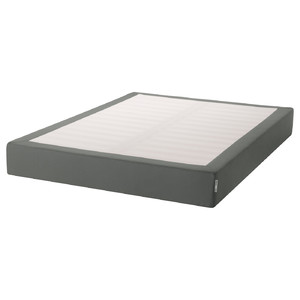 ESPEVÄR Slatted mattress base, dark grey, 140x200 cm