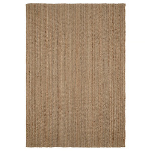 STRÖG Rug, flatwoven, natural, 120x180 cm