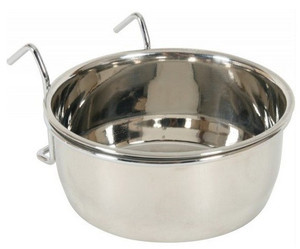 Zolux Hanging Dog Bowl 12cm 0.56L, inox