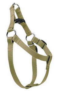 Chaba Adjustable Dog Harness Size 2 50cm, khaki