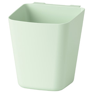 SUNNERSTA Container, pale green, 12x11 cm