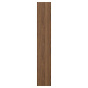 FÖRBÄTTRA Cover panel, brown walnut effect, 39x240 cm