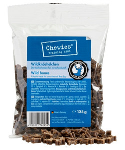 Chewies Dog Snack Wild Bones 125g