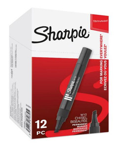 Sharpie Permanent Marker 12pcs, black