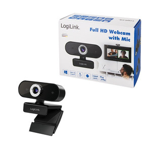 LogiLink Full HD Webcam Pro USB with Microphone
