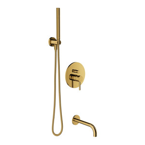 Omnires Concealed Bath Set Preston, gold