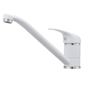 Cooke&Lewis Kitchen Top Lever Tap Huka, white