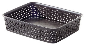 Curver Storage Basket A5, dark brown