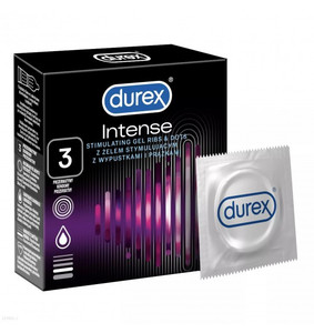 Durex Condoms Intense 3pcs