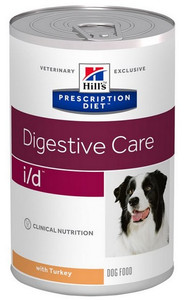 Hill's Prescription Diet i/d Canine Digestive Care with Turkey Wet Food for Dogs 360g