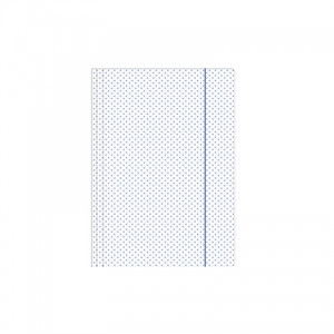 Folder with Elastic Band A4, dots