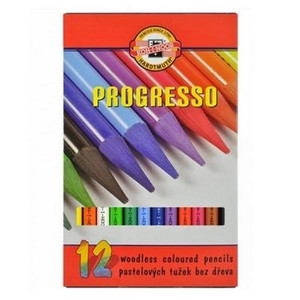 Koh-i-Noor Woodless Colour Pencils 12pcs