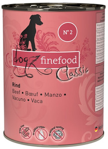 Dogz Finefood N.02 Beef Wet Dog Food 400g