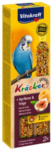 Vitakraft Kracker Seed Snack with Fruit for Budgies 2pcs 60g