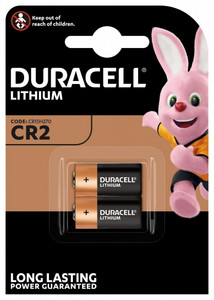 Duracell Lithium Battery CR2 Ultra M3 B2 2pcs