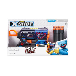 ZURU X-Shot Launcher Flux 8 Darts Jumpscare 8+
