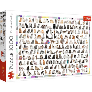 Trefl Jigsaw Puzzles 208 Cats 1000pcs 12+