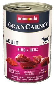 Animonda GranCarno Adult Beef & Heart Dog Wet Food 400g
