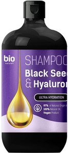 BIO NATURELL Black Seed Oil & Hyaluronic Acid Shampoo for All Hair Types Vegan 97% Natural 946 ml