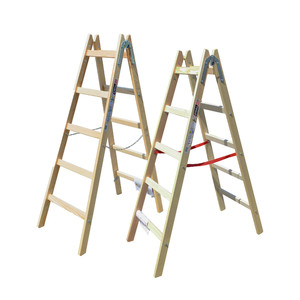 AW Wooden Ladder 2x6 Steps 150kg 1pc
