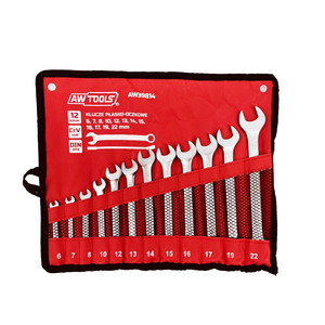 AW Combination Wrench Set 12pcs 6mm-22mm matt