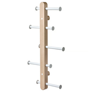 PLOGA Vertical hook rack, 60 cm