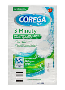 Corega Tabs 3-minute Tabs (6 Tablets)